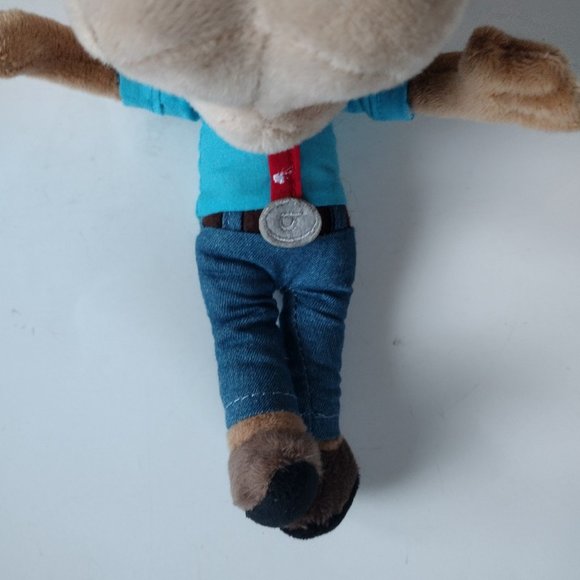 Chuck E Cheese Jasper T Jowls 10" Stuffed Plush Animal toy Dog New - Picture 5 of 6